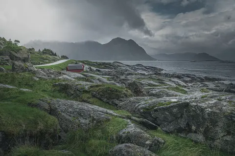 Norwegian Fjord 4K Wallpaper · nature · 3840×2561