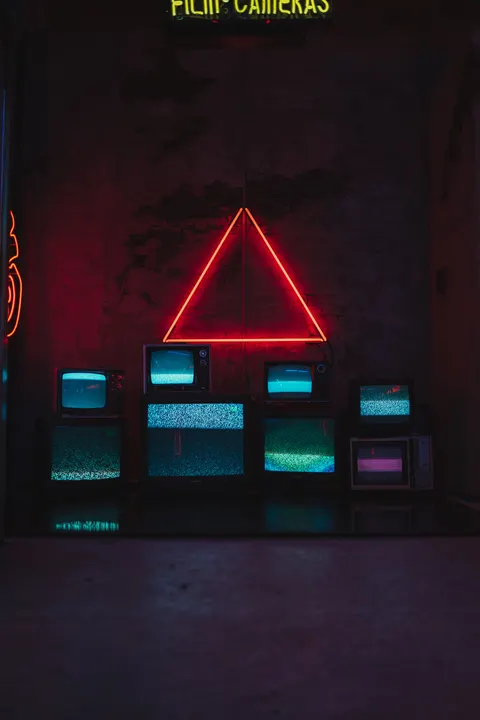 Neon Glow Phone Wallpaper · cyber · 1440×2160