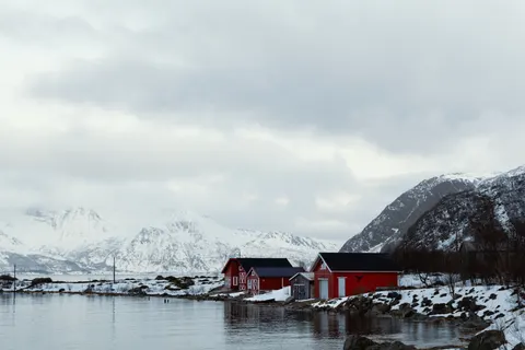 Norwegian Fjord 4K Wallpaper · nature · 3840×2560