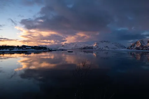Norwegian Fjord 4K Wallpaper · nature · 3840×2560