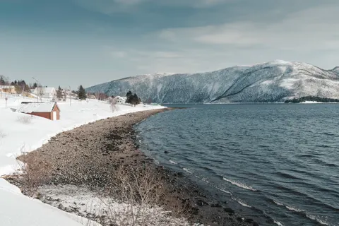 Norwegian Fjord 4K Wallpaper · nature · 3840×2560