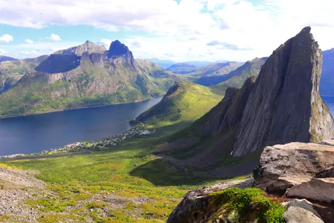 Norwegian Fjord 4K Wallpaper · nature · 3840×2560
