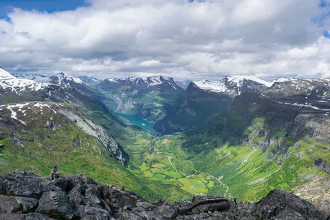Norwegian Fjord 4K Wallpaper · nature · 3840×2560