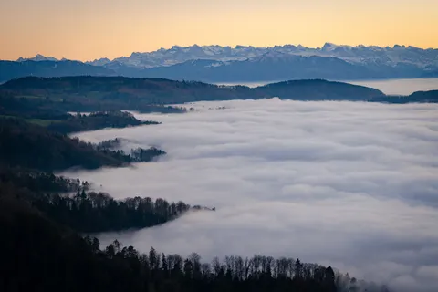 Misty Valley 4K Wallpaper · nature · 3840×2561