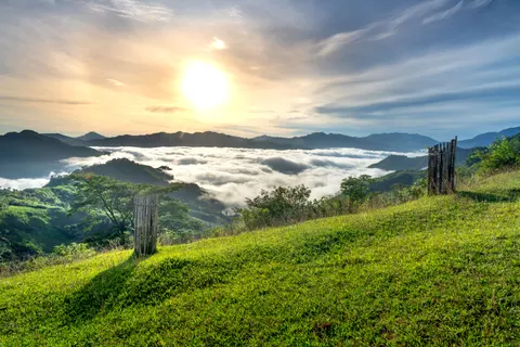 Misty Valley 4K Wallpaper · nature · 3840×2561