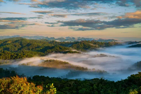 Misty Valley 4K Wallpaper · nature · 3840×2561