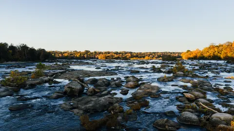 Autumn River 4K Wallpaper · nature · 3840×2160