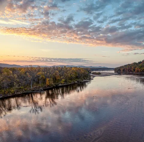 Autumn River 4K Wallpaper · nature · 3840×3793