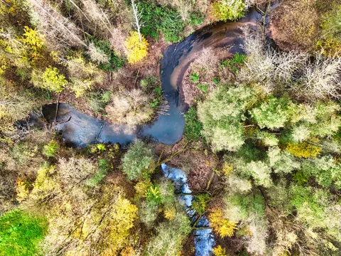 Autumn River 4K Wallpaper · nature · 3840×2880