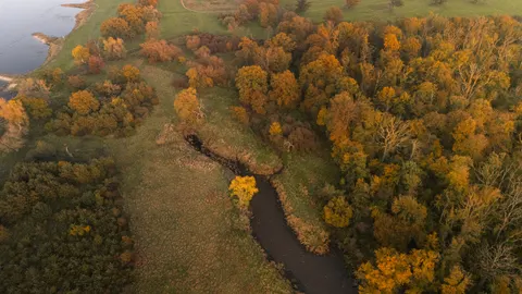 Autumn River 4K Wallpaper · nature · 3840×2160