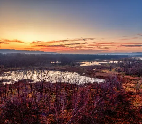 Autumn River 4K Wallpaper · nature · 3840×3366