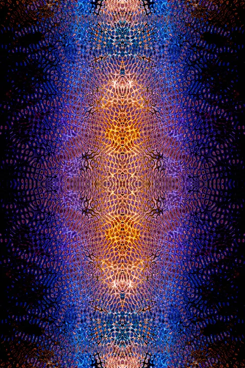 Hologram Phone Wallpaper · cyber · 1440×2160