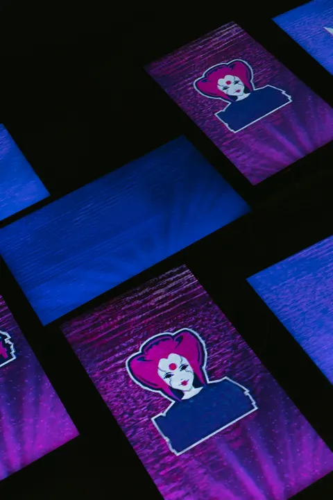 Hologram Phone Wallpaper · cyber · 1440×2160