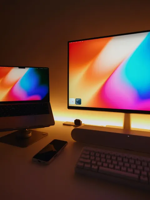 LED Room Phone Wallpaper · cyber · 1440×1920