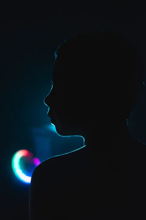 LED Room Phone Wallpaper · cyber · 1440×2160