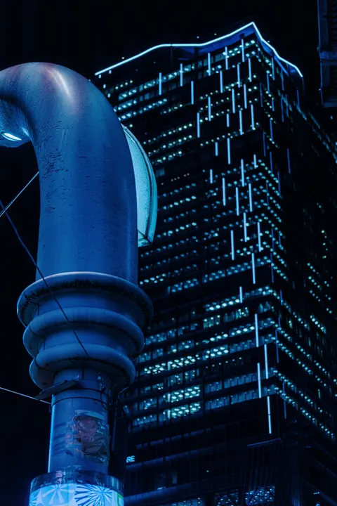 Cyber City Phone Wallpaper · cyber · 1440×2160