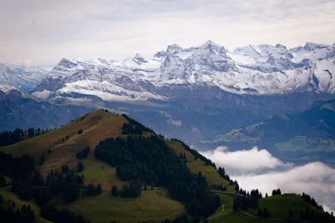 Swiss Alps 4K Wallpaper · mountains · 3840×2561