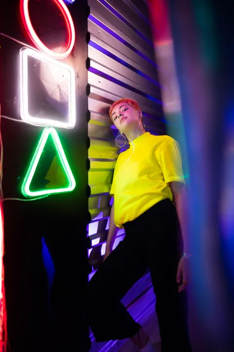 Neon Glow Phone Wallpaper · cyber · 1440×2160