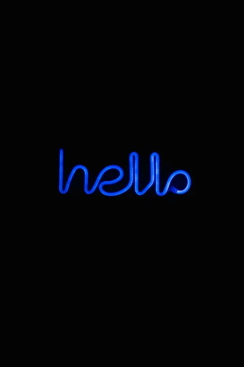 Neon Glow Phone Wallpaper · cyber · 1440×2164