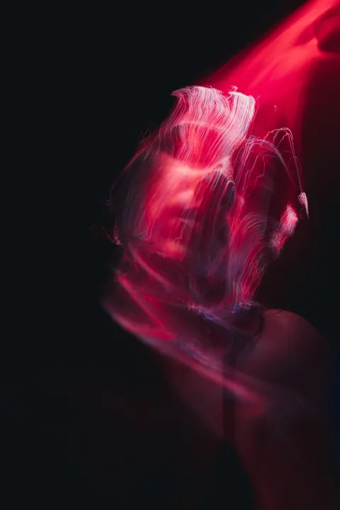 Laser Beams Phone Wallpaper · cyber · 1440×2160