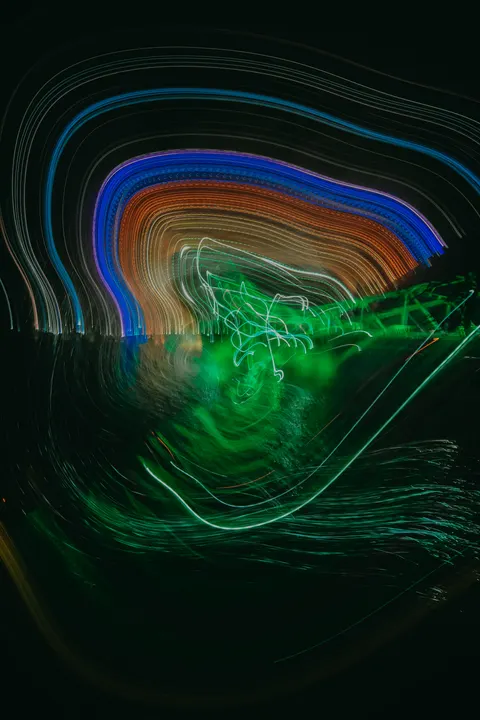 Laser Beams Phone Wallpaper · cyber · 1440×2160