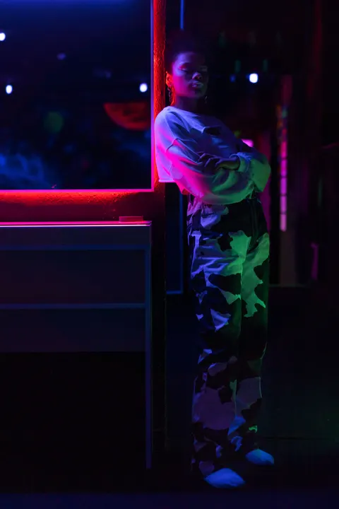 Neon Purple Phone Wallpaper · cyber · 1440×2160