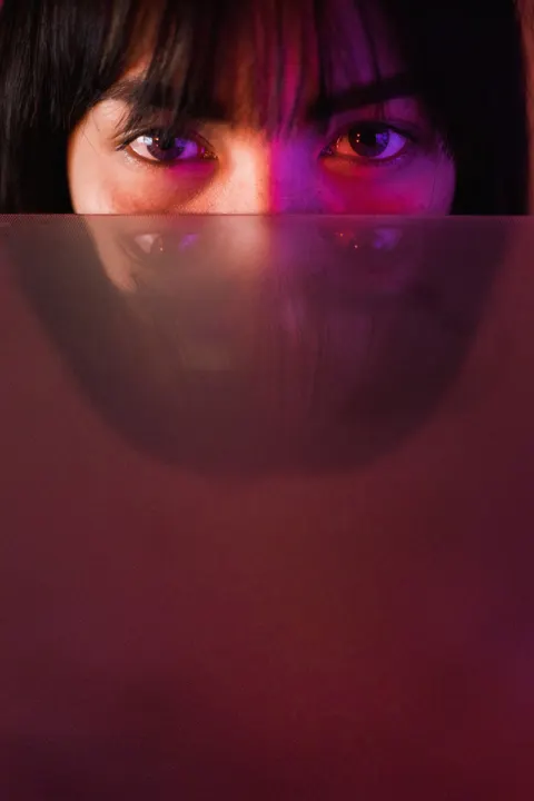 Neon Purple Phone Wallpaper · cyber · 1440×2161