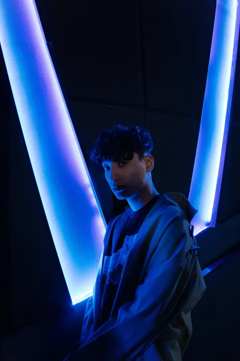Neon Purple Phone Wallpaper · cyber · 1440×2160