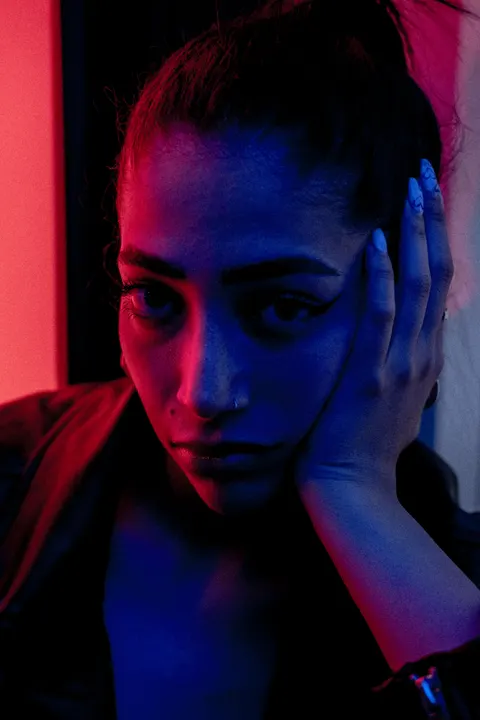 Neon Purple Phone Wallpaper · cyber · 1440×2160
