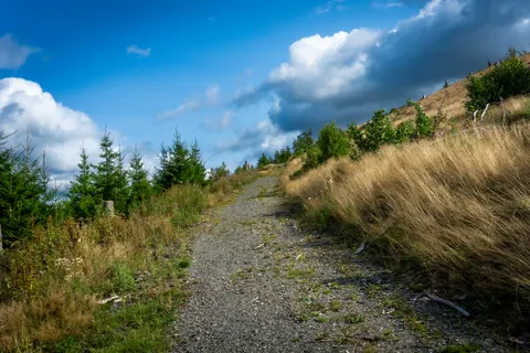 Mountain Trail 4K Wallpaper · mountains · 3840×2560