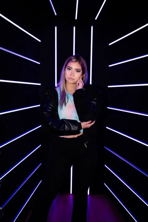 Neon Purple Phone Wallpaper · cyber · 1440×2160