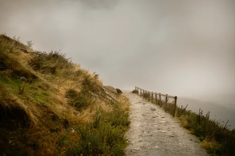 Mountain Trail 4K Wallpaper · mountains · 3840×2560