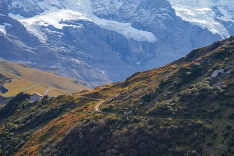 Mountain Trail 4K Wallpaper · mountains · 3840×2560