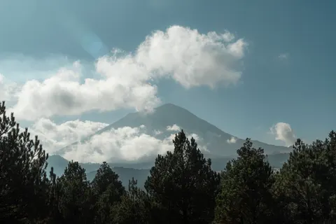 Volcanic Peak 4K Wallpaper · mountains · 3840×2560