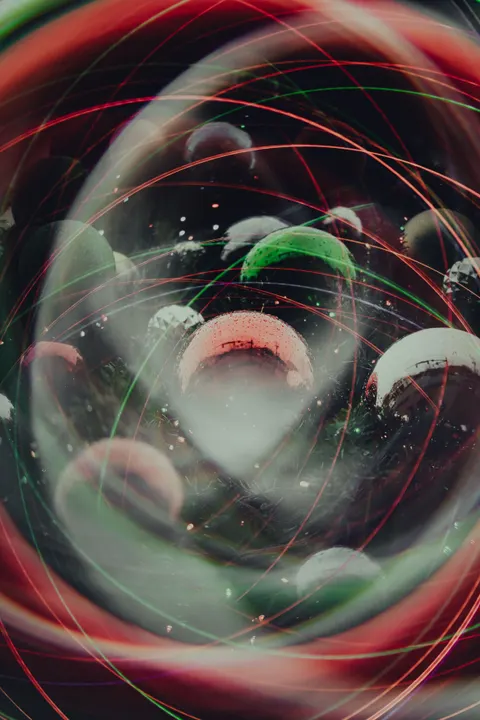 Hologram Phone Wallpaper · cyber · 1440×2160