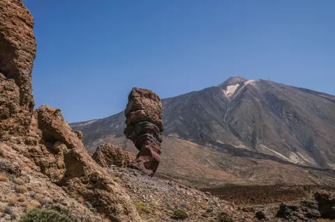 Volcanic Peak 4K Wallpaper · mountains · 3840×2553