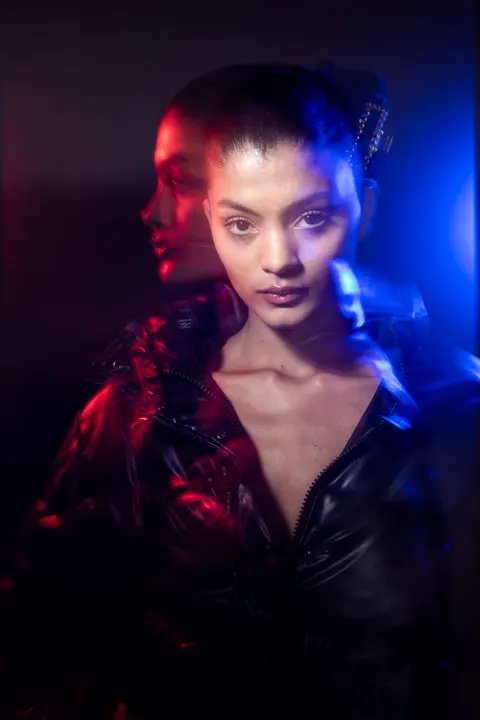 Hologram Phone Wallpaper · cyber · 1440×2160