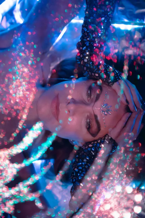 Hologram Phone Wallpaper · cyber · 1440×2160