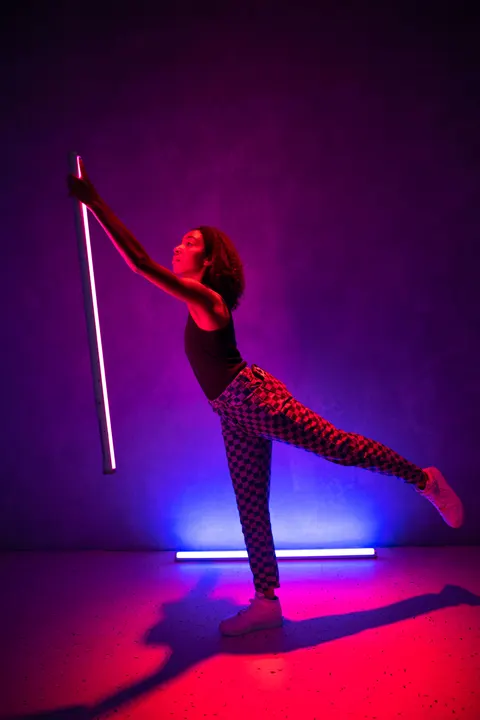 LED Room Phone Wallpaper · cyber · 1440×2160