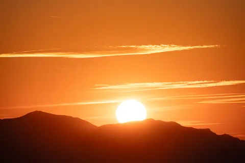 Golden Peak 4K Wallpaper · mountains · 3840×2561