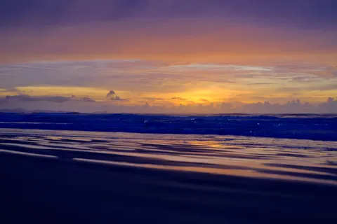 Ocean Sunset 4K Wallpaper · ocean · 3840×2560