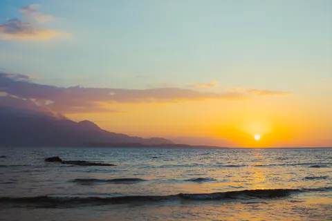 Ocean Sunset 4K Wallpaper · ocean · 3840×2560