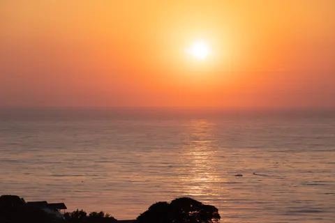 Ocean Sunset 4K Wallpaper · ocean · 3840×2561