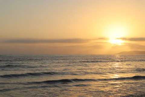 Ocean Sunset 4K Wallpaper · ocean · 3840×2560