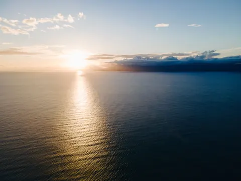 Ocean Sunset 4K Wallpaper · ocean · 3840×2880