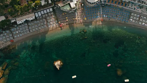 Beach from Above 4K Wallpaper · ocean · 3840×2160