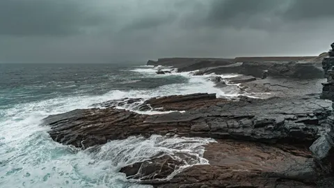 Stormy Sea 4K Wallpaper · ocean · 3840×2160
