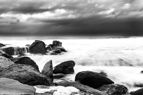 Stormy Sea 4K Wallpaper · ocean · 3840×2560