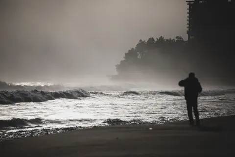 Stormy Sea 4K Wallpaper · ocean · 3840×2560