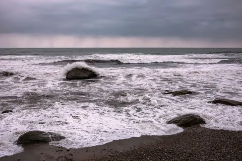 Stormy Sea 4K Wallpaper · ocean · 3840×2560